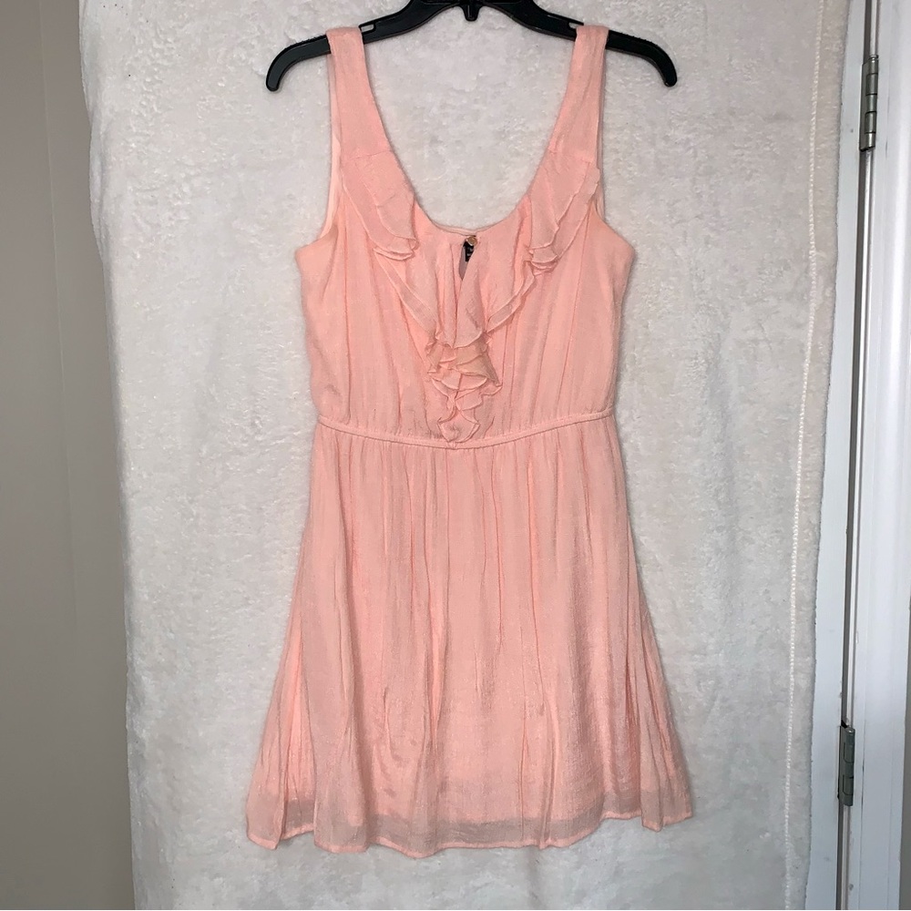 Women’s Peach Sleeveless Dress